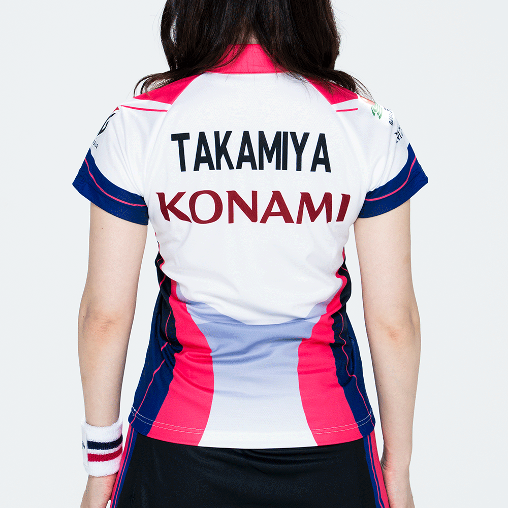 Mリーグ　KONAMI麻雀格闘倶楽部ユニフォーム ネームプリント入り】麻雀格闘倶楽部公式レプリカユニフォーム【2025